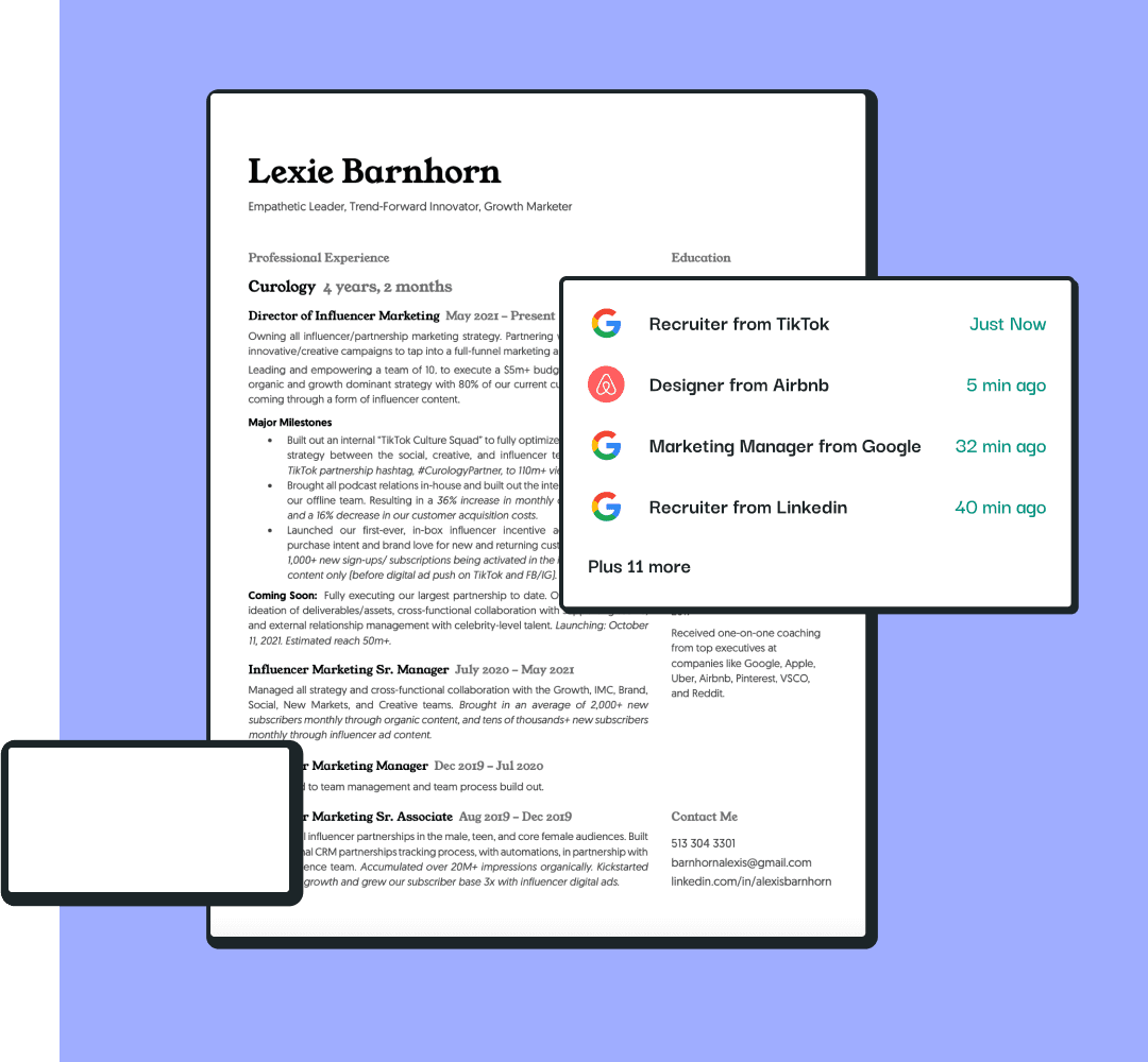 Sample resume